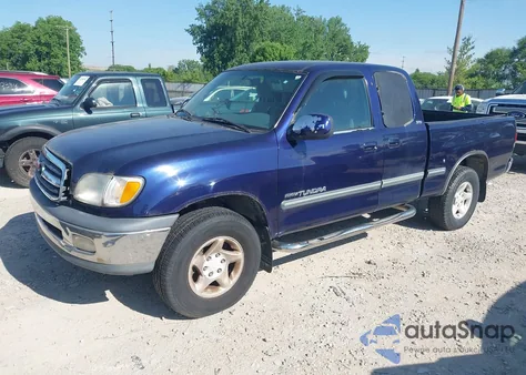 2000 Toyota Tundra Sr5 V8 из США, поврежденный, VIN 5TBRT3417YS003563